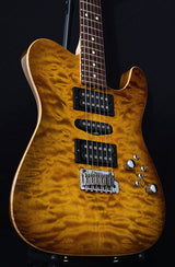 Used Tom Anderson Hollow T Drop Top Deep Tobacco Fade-Brian's Guitars
