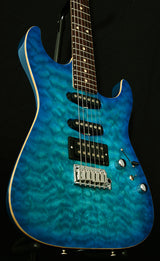 Tom Anderson Drop Top Bora Trans Blue Burst-Electric Guitars-Brian's Guitars