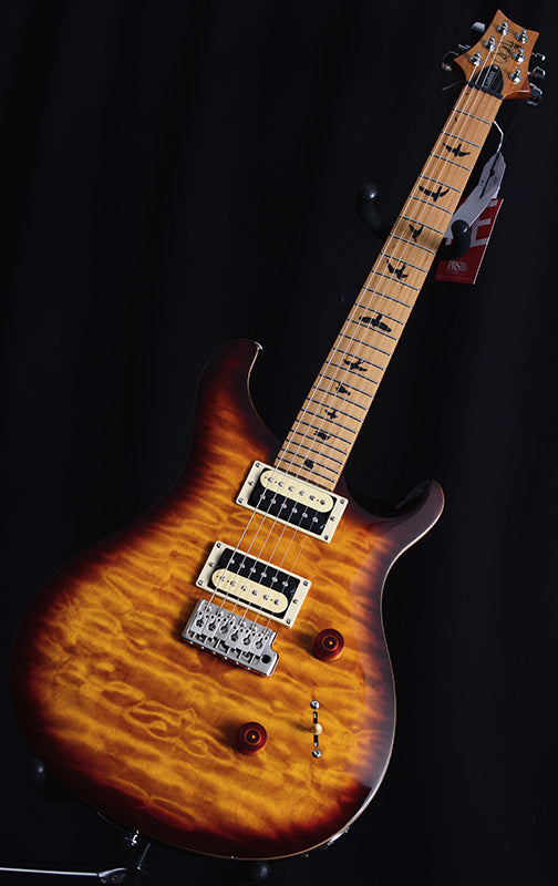 Prs se custom 24 deals roasted maple limited tobacco sunburst