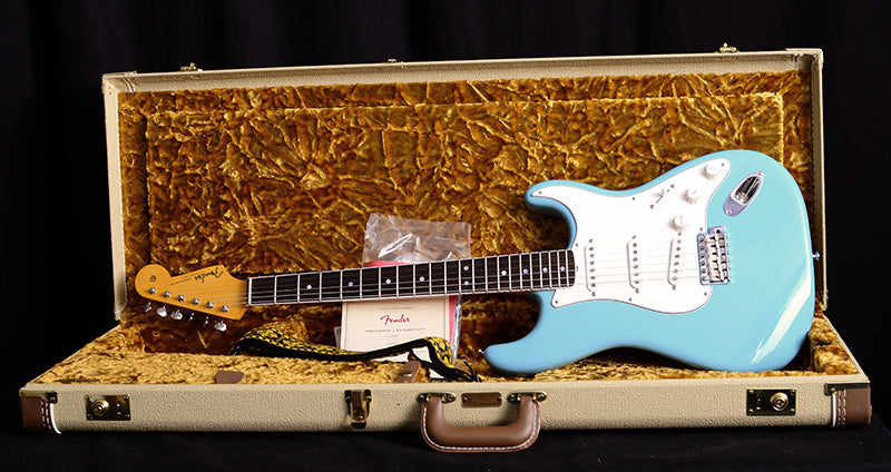 Used Fender Eric Johnson Rosewood Tropical Turquoise-Brian's Guitars