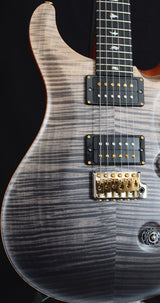 Paul Reed Smith Wood Library Custom 24 Satin Gray Black Fade-Brian's Guitars