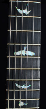 Paul Reed Smith Wood Library Custom 24 Satin Fire Red Black Fade-Brian's Guitars