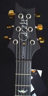 Paul Reed Smith Wood Library Custom 24 Satin Fire Red Black Fade-Brian's Guitars