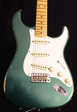 Fender Custom Shop Dual Mag Relic Stratocaster Faded Sherwood Green-Brian's Guitars