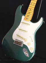Fender Custom Shop Dual Mag Relic Stratocaster Faded Sherwood Green-Brian's Guitars