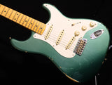 Fender Custom Shop Dual Mag Relic Stratocaster Faded Sherwood Green-Brian's Guitars