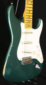 Fender Custom Shop Dual Mag Relic Stratocaster Faded Sherwood Green-Brian's Guitars