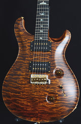 Paul Reed Smith Wood Library Custom 24 Satin Black Gold Top-Brian's Guitars