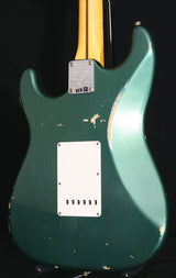 Fender Custom Shop Dual Mag Relic Stratocaster Faded Sherwood Green-Brian's Guitars