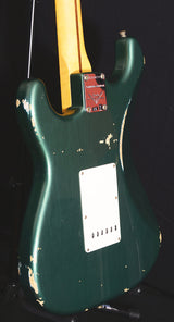 Fender Custom Shop Dual Mag Relic Stratocaster Faded Sherwood Green-Brian's Guitars