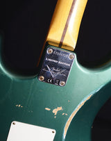 Fender Custom Shop Dual Mag Relic Stratocaster Faded Sherwood Green-Brian's Guitars