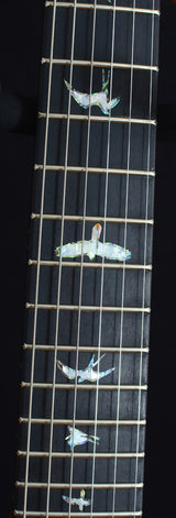 Paul Reed Smith Wood Library Custom 24 Satin Black Gold Top-Brian's Guitars