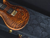 Paul Reed Smith Wood Library Custom 24 Satin Black Gold Top-Brian's Guitars