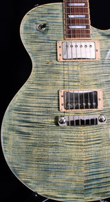 Used Fibenare Basic Jazz Singlecut Faded Denim-Brian's Guitars