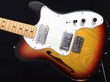 1976 Fender Thinline Telecaster 3 Tone Sunburst-Brian's Guitars