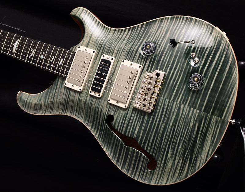 Prs ce 24 semi deals hollow trampas green