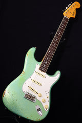 Fender Custom Shop '67 Stratocaster Relic NAMM Limited Surf Green Sparkle-Brian's Guitars