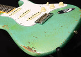 Fender Custom Shop '67 Stratocaster Relic NAMM Limited Surf Green Sparkle-Brian's Guitars