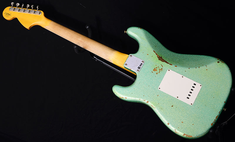 Fender Custom Shop '67 Stratocaster Relic NAMM Limited Surf Green Sparkle-Brian's Guitars
