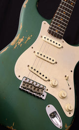 Fender Custom Shop 1959 Stratocaster Heavy Relic NAMM Limited Aged Sherwood Green-Brian's Guitars