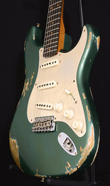 Fender Custom Shop 1959 Stratocaster Heavy Relic NAMM Limited Aged Sherwood Green-Brian's Guitars