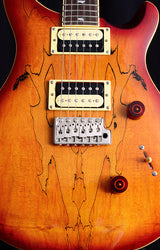 Paul Reed Smith SE Custom 24 Spalted Maple-Electric Guitars-Brian's Guitars