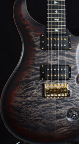 Paul Reed Smith Wood Library Custom 24 Satin Charcoal Tri Color Burst-Brian's Guitars