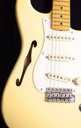 Fender Eric Johnson Thinline Stratocaster Vintage White-Brian's Guitars