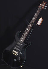 Paul Reed Smith Custom 24 Black With Whale Blue Binding-Brian's Guitars