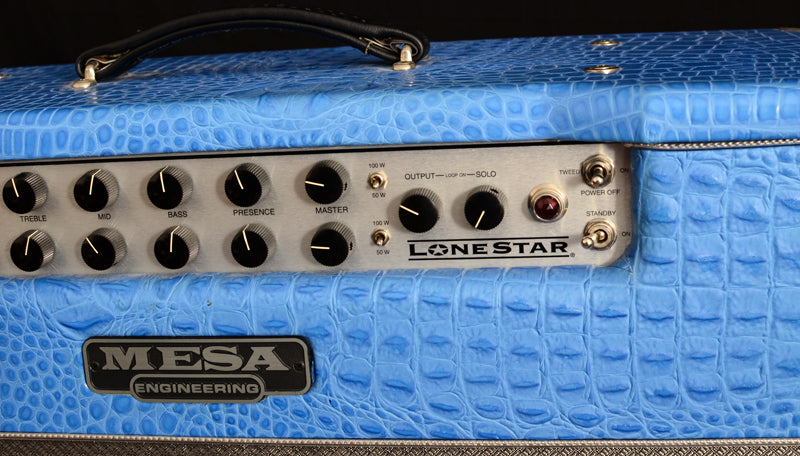 Used Mesa Boogie Lone Star 2x12 Blue Crocodile