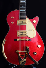 Used Gretsch Custom Shop Masterbuilt Stephen Stern Penguin Red Sparkle-Brian's Guitars