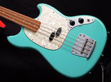 Fender Vintera Mustang Bass Sea Foam Green-Electric Guitars-Brian's Guitars