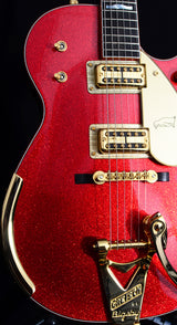 Used Gretsch Custom Shop Masterbuilt Stephen Stern Penguin Red Sparkle-Brian's Guitars