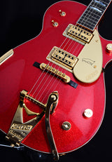 Used Gretsch Custom Shop Masterbuilt Stephen Stern Penguin Red Sparkle-Brian's Guitars