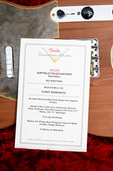 Fender Custom Shop Airfield Telecaster Master Built By Yuriy Shishkov NAMM 2018-Brian's Guitars