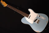 Fender Custom Shop 60's Relic Tele Custom 2018 NAMM Limited Edition Aged Blue Ice Metallic-Brian's Guitars
