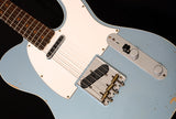 Fender Custom Shop 60's Relic Tele Custom 2018 NAMM Limited Edition Aged Blue Ice Metallic-Brian's Guitars