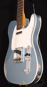 Fender Custom Shop 60's Relic Tele Custom 2018 NAMM Limited Edition Aged Blue Ice Metallic-Brian's Guitars