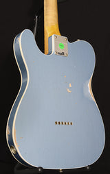 Fender Custom Shop 60's Relic Tele Custom 2018 NAMM Limited Edition Aged Blue Ice Metallic-Brian's Guitars