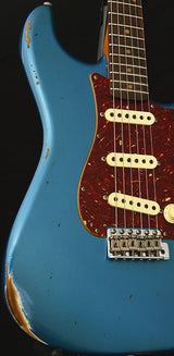 Fender Custom Shop Roasted 1960 Relic Stratocaster NAMM Limited Aged Lake Placid Blue-Brian's Guitars