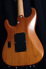Used Tom Anderson Drop Top Classic Natural Black To Red Burst-Brian's Guitars