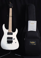 Used Caparison Dellinger-M3 MJR Michael Romeo Signature Pearl WHite-Electric Guitars-Brian's Guitars