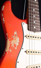Fender Custom Shop 1969 Heavy Relic Stratocaster Candy Tangerine-Electric Guitars-Brian's Guitars