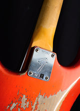 Fender Custom Shop 1969 Heavy Relic Stratocaster Candy Tangerine-Electric Guitars-Brian's Guitars