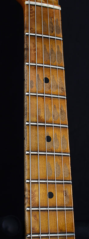 Fender Custom Shop '56 Roasted Strat Journeyman Relic Aged Black Limited Edition-Brian's Guitars