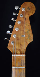 Fender Custom Shop '56 Roasted Strat Journeyman Relic Aged Black Limited Edition-Brian's Guitars
