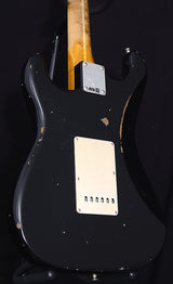 Fender Custom Shop '56 Roasted Strat Journeyman Relic Aged Black Limited Edition-Brian's Guitars