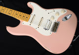 Used Fender Custom Shop WW 10 '57 HSS Stratocaster Relic Aged Shell Pink-Brian's Guitars