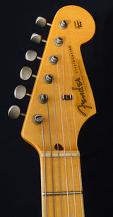 Used Fender Custom Shop WW 10 '57 HSS Stratocaster Relic Aged Shell Pink-Brian's Guitars