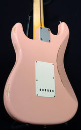 Used Fender Custom Shop WW 10 '57 HSS Stratocaster Relic Aged Shell Pink-Brian's Guitars